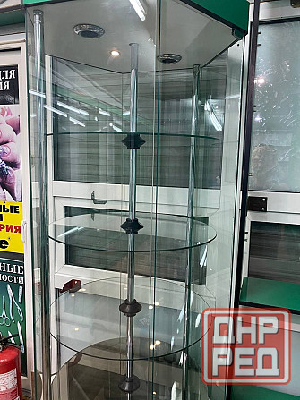 Продаются стеклянные вращающиеся витрины Донецк - изображение 2