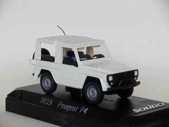 Peugeot P4 - Solido -1/43 Донецк