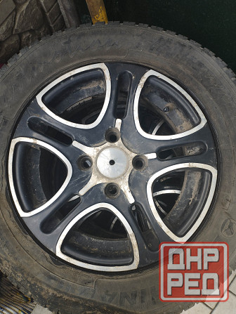 Продам диски с резиной R13 4/100 . Донецк - изображение 1