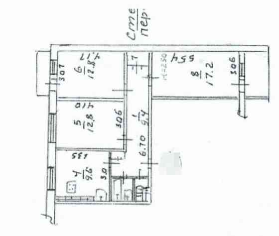 Продам 3 к квартиру Левобережный район Мариуполь