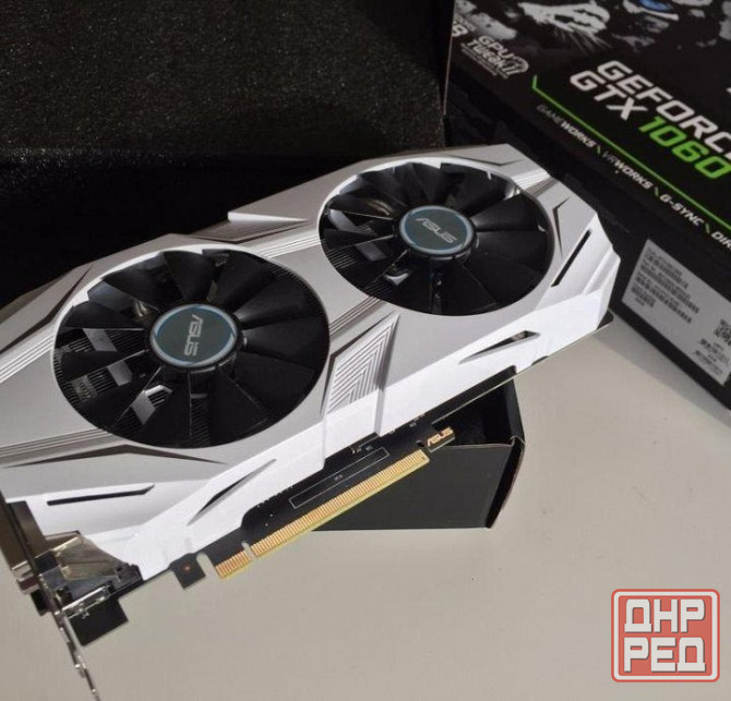 Видеокарта ASUS GeForce GTX 1060 DUAL OC [DUAL-GTX1060-O3G] Донецк - изображение 1