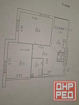Продам 3к квартиру Розы Люксембург/пр.Ватутина Донецк - изображение 9