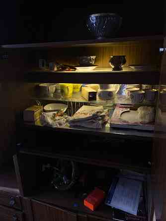 Стенка в гостиную со шкафом и столом Макеевка