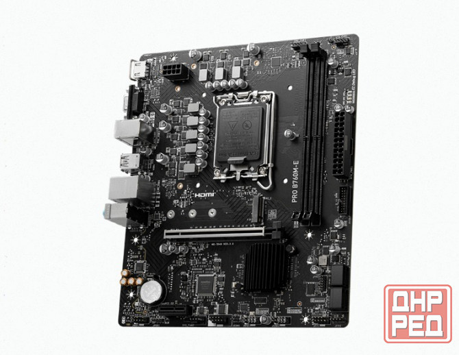 Материнская [арт-4369] плата Msi Pro B760m-E Ddr5, Lga 1700, Intel B760, Matx, Ret Донецк - изображение 4
