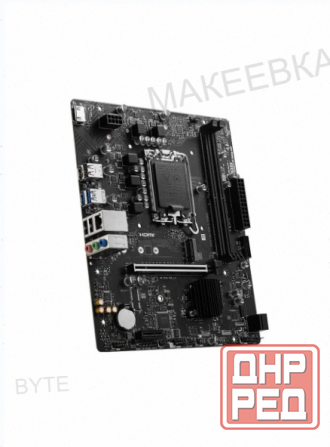 Материнская (ар:арт-8741) плата Msi Pro H610m-S Ddr4 Soc-1700 Intel H610 Донецк - изображение 3