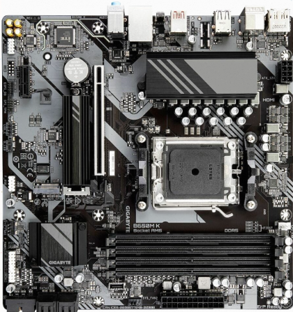 Материнская - арт-3502 плата Gigabyte B650m K Am5, Micro-Atx Донецк