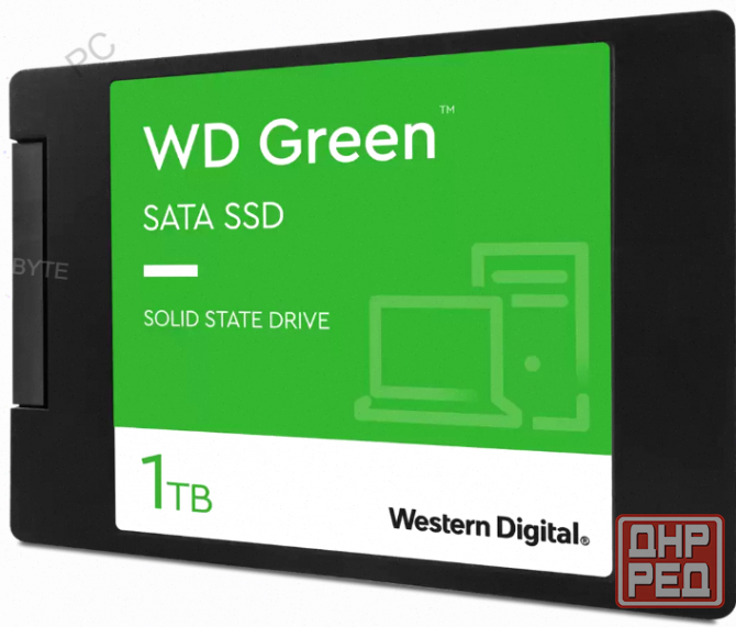 Твердотельный (арт:арт-9748) накопитель Ssd 1tb Western Digital Green Wds100t3g0a Sata3 2.5 Донецк - изображение 2