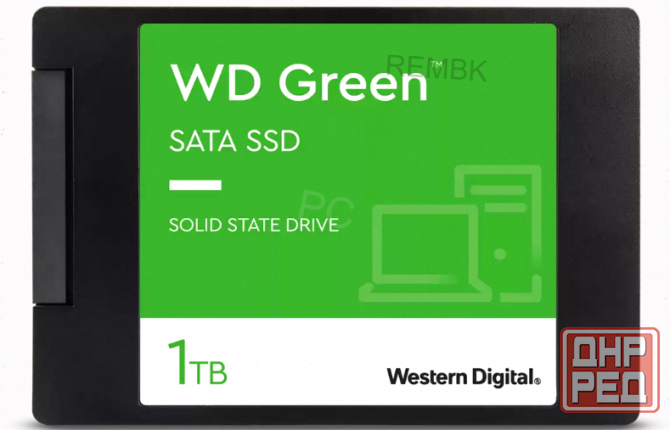 Твердотельный (арт:арт-9748) накопитель Ssd 1tb Western Digital Green Wds100t3g0a Sata3 2.5 Донецк - изображение 1