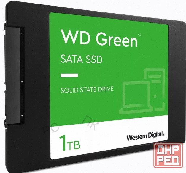 Твердотельный (арт:арт-9748) накопитель Ssd 1tb Western Digital Green Wds100t3g0a Sata3 2.5 Донецк - изображение 3