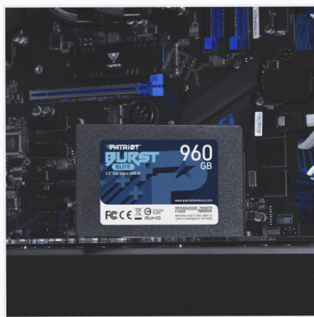 Ssd [арт-5749] Patriot Sata Iii 960gb Pbe960gs25ssdr Burst Elite 2.5" Макеевка