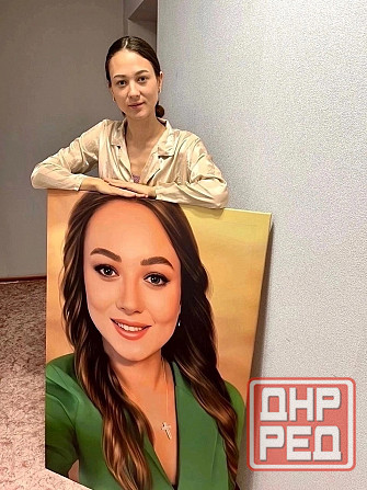 Портрет по фото /печать на холсте в Макеевке Макеевка - изображение 4