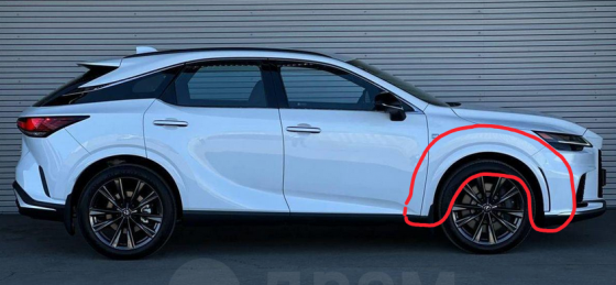 Расширитель крыла Lexus RX V 2023- Донецк