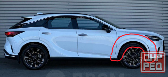 Расширитель крыла Lexus RX V 2023- Донецк - изображение 1