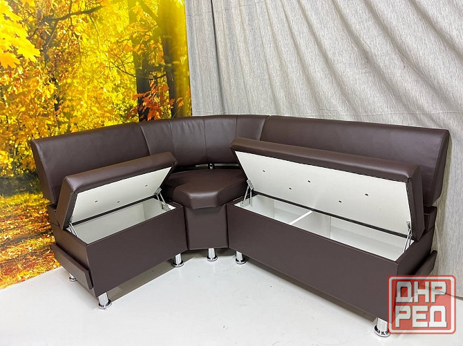 Новый кухонный уголок кожзам Донецк - изображение 4