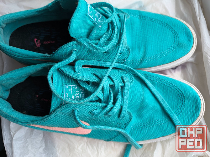 Кеды мужские бирюзовые б/у 41-42 Донецк - изображение 8