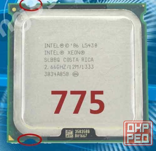 Intel Xeon L5430 (аналог Q9450) на сокет 775 Донецк - изображение 1