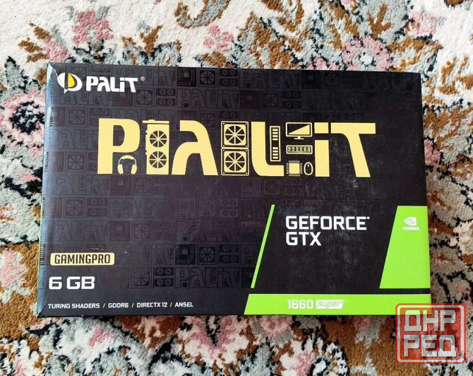 Видеокарта Palit 1660 Super GamingPro Донецк - изображение 1