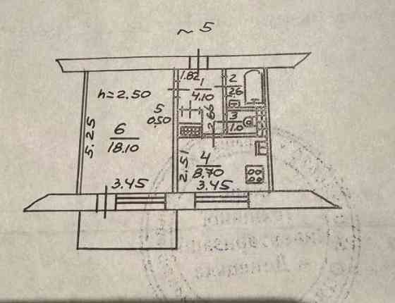 Однокомнатная на Дзержинского по хорошей цене Донецк
