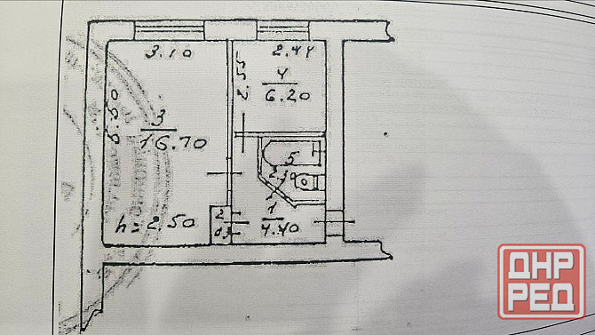 Продажа 1-ком.кв. 30м2. г.Донецк. ул.Хлюпина | Пикник парк "Роща". Донецк - изображение 7