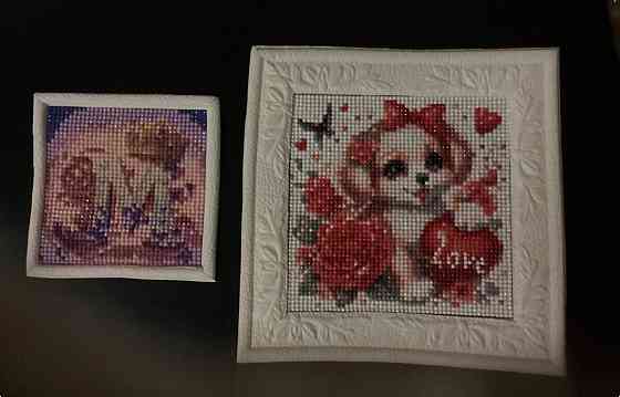 Картины с алмазной мозаикой 20*20, 30*30см Макеевка