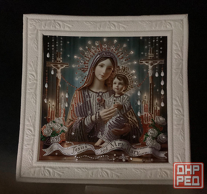 Картины с алмазной мозаикой 20*20, 30*30см Макеевка - изображение 2