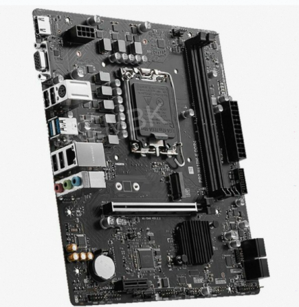 Материнская - арт-9537 плата Msi B Pro H610m-E H610 Lga1700 2ddr5, Matx Донецк