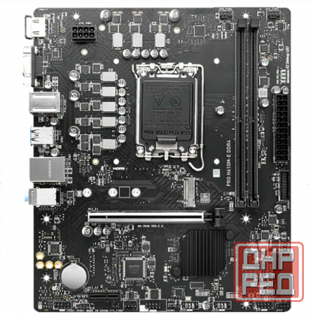 Материнская - арт-9537 плата Msi B Pro H610m-E H610 Lga1700 2ddr5, Matx Донецк - изображение 3
