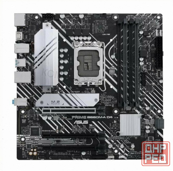 Материнская (арт:арт-8626) плата Asus Prime B660m-A D4-Csm (Lga1700, Matx) 90mb19k0-M1eayc Lga1700 Донецк - изображение 2