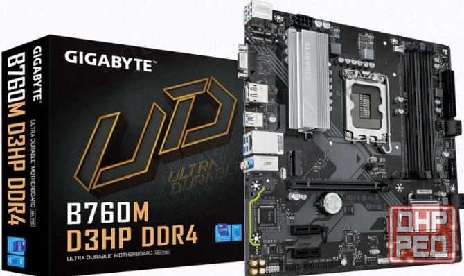 Материнская - арт-6972 плата Gigabyte (B760m D3hp Ddr4) Донецк - изображение 3