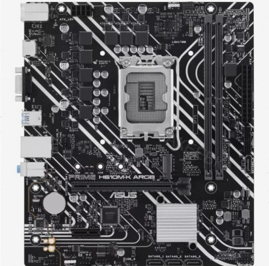 Материнская - арт-7518 плата Asus Prime H610m-K Argb (Lga1700, Matx) Донецк