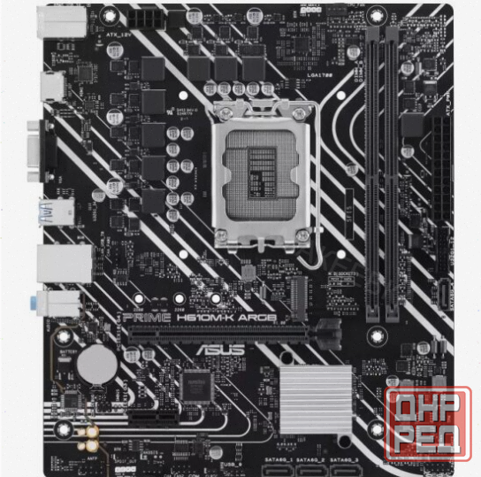 Материнская - арт-7518 плата Asus Prime H610m-K Argb (Lga1700, Matx) Донецк - изображение 2