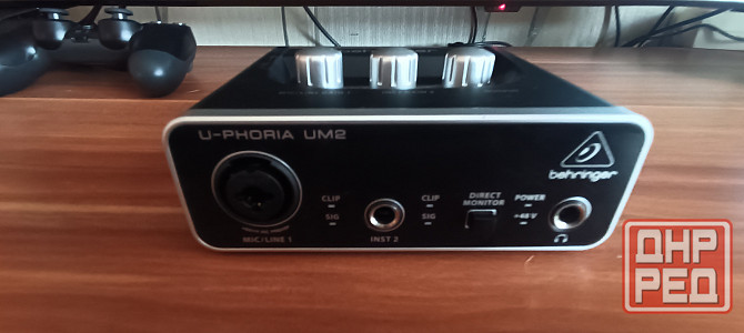Продам звуковую карту BEHRINGER U-PHORIA UM2 Макеевка - изображение 3