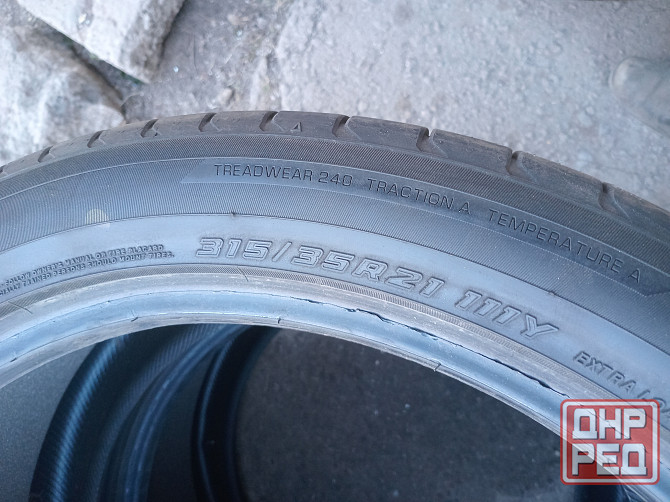 Продаю разноширокую резину 315/35 и 275/40р 21 Донецк - изображение 3