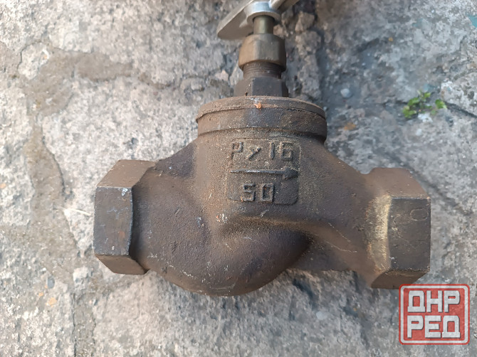 Продам Кран чугунный Ру16 32 Донецк - изображение 1