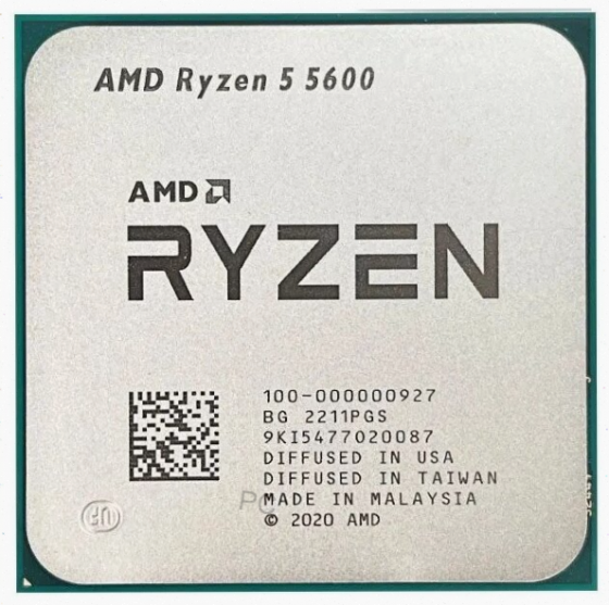 Процессор [арт-6811] Amd Ryzen 5 5600 Am4, 6 X 3500 мгц, Oem Донецк