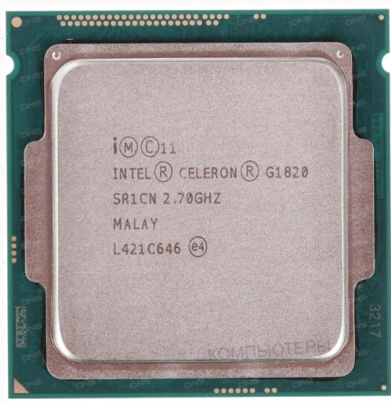 Процессор (арт-1039) Intel Celeron G1820 Lga1150, 2 X 2700 мгц б/у Донецк