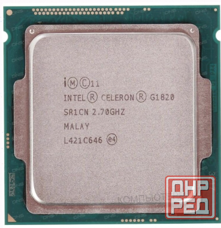 Процессор (арт-1039) Intel Celeron G1820 Lga1150, 2 X 2700 мгц б/у Донецк - изображение 1