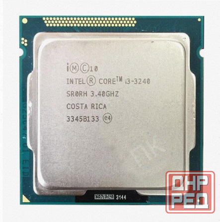 Процессор (арт-2099) Intel Core I3-3240 Ivy Bridge (Lga1155, 2 ядра, 3400mhz, L3 3072kb) уценка б/у Донецк - изображение 1