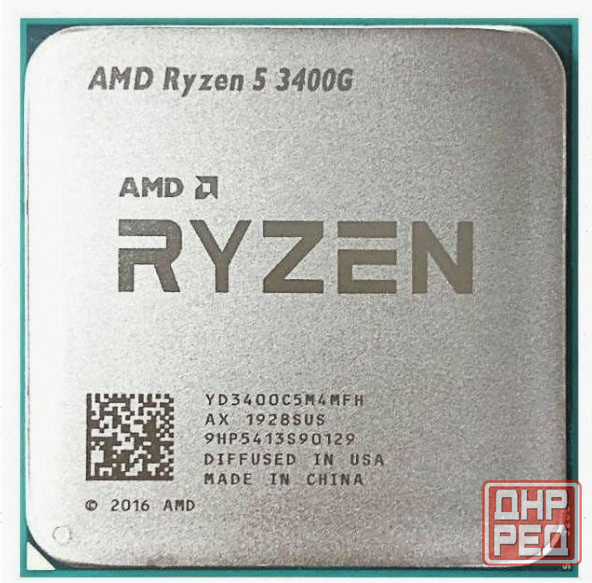 Процессор (арт:арт-5304) Amd Ryzen 5 3400g Am4 Oem (Yd340gc5m4mfi) Донецк - изображение 1