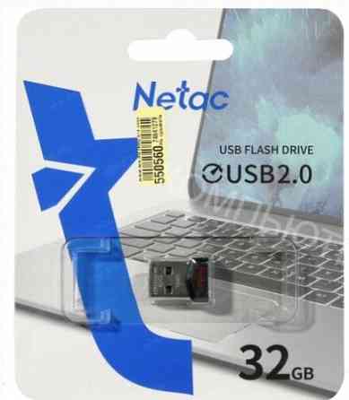 Флешка (арт-1202) Netac 32gb Um2 Usb 2.0 (Nt03um2n-032g-20bk) Донецк