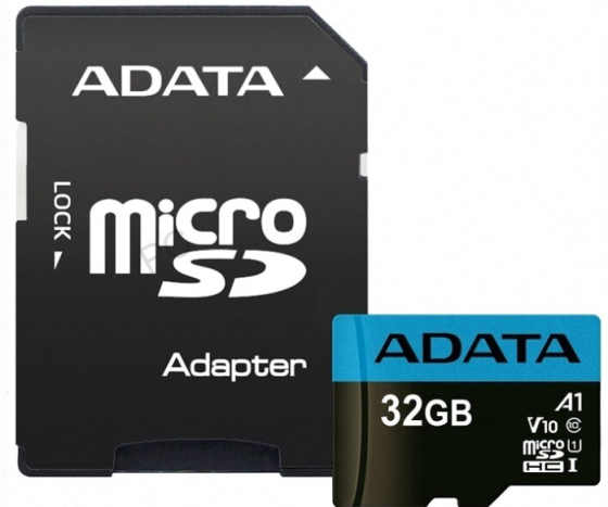 Adata [арт-8220] карта памяти 32гб Adata Ausdh32guicl10a1-Ra1 Microsdhc Uhs-I Class10 + адаптер Донецк