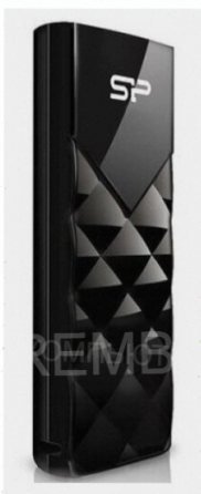 Флеш [арт-5529] диск Silicon Power 64 Gb Ultima U03 Sp064gbuf2u03v1k, Usb 2.0, черный Донецк