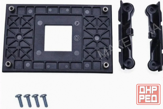 Рамка (арт-9264) Am4 крепления кулера Amd, черная Донецк - изображение 1