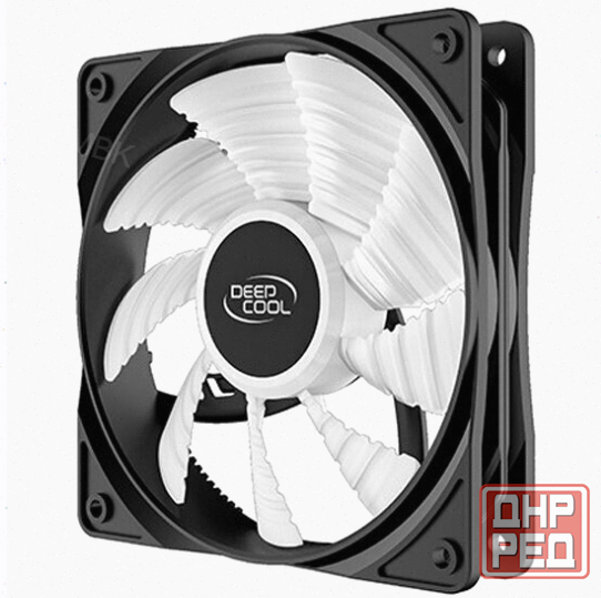 Вентилятор (ар:арт-6100) для корпуса Deepcool Rf120b 120x120x25мм Blue Донецк - изображение 3