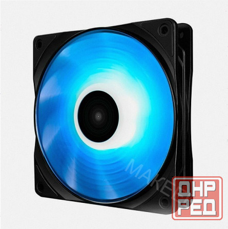 Вентилятор (ар:арт-6100) для корпуса Deepcool Rf120b 120x120x25мм Blue Донецк - изображение 4