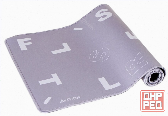 Коврик - арт-5766 для мыши A4tech Fstyler Fp75 серый/белый 750x300x2мм Донецк - изображение 4