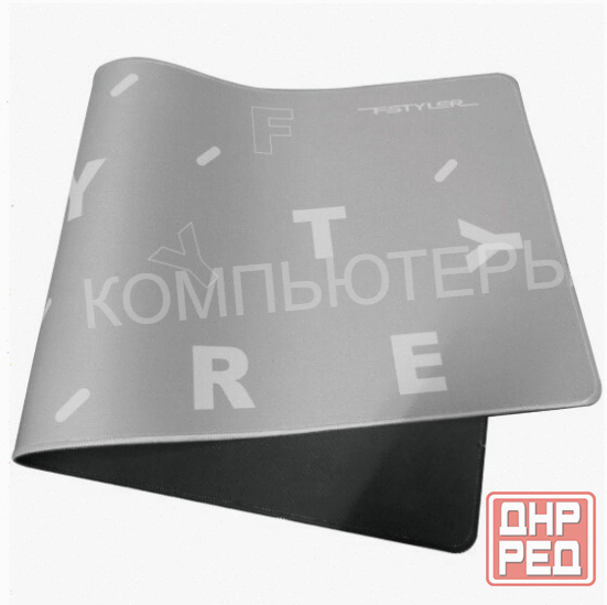 Коврик - арт-5766 для мыши A4tech Fstyler Fp75 серый/белый 750x300x2мм Донецк - изображение 2