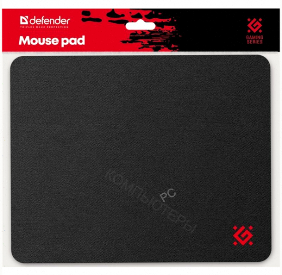 Игровой (арт:арт-3790) коврик для мыши Defender Black 250x200x3 (50550) Донецк