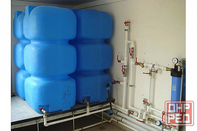 Установка накопитеного бака водоснабжения Макеевка - изображение 1