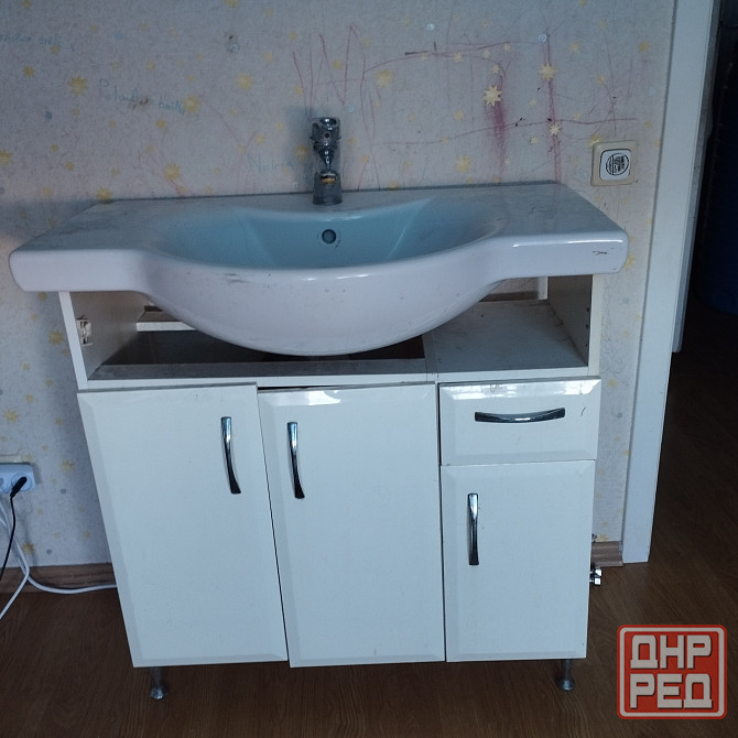 Тумба + раковина Донецк - изображение 1